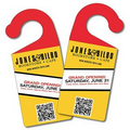 Extra Thick UV Coated Door Hanger - 14 Point (3.75"x8.5")